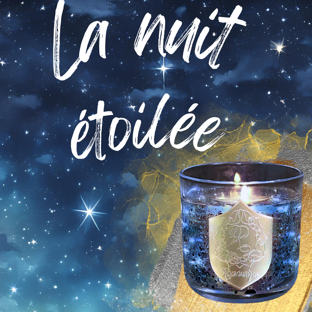 Starlight candle-La nuit étoilée starry sky