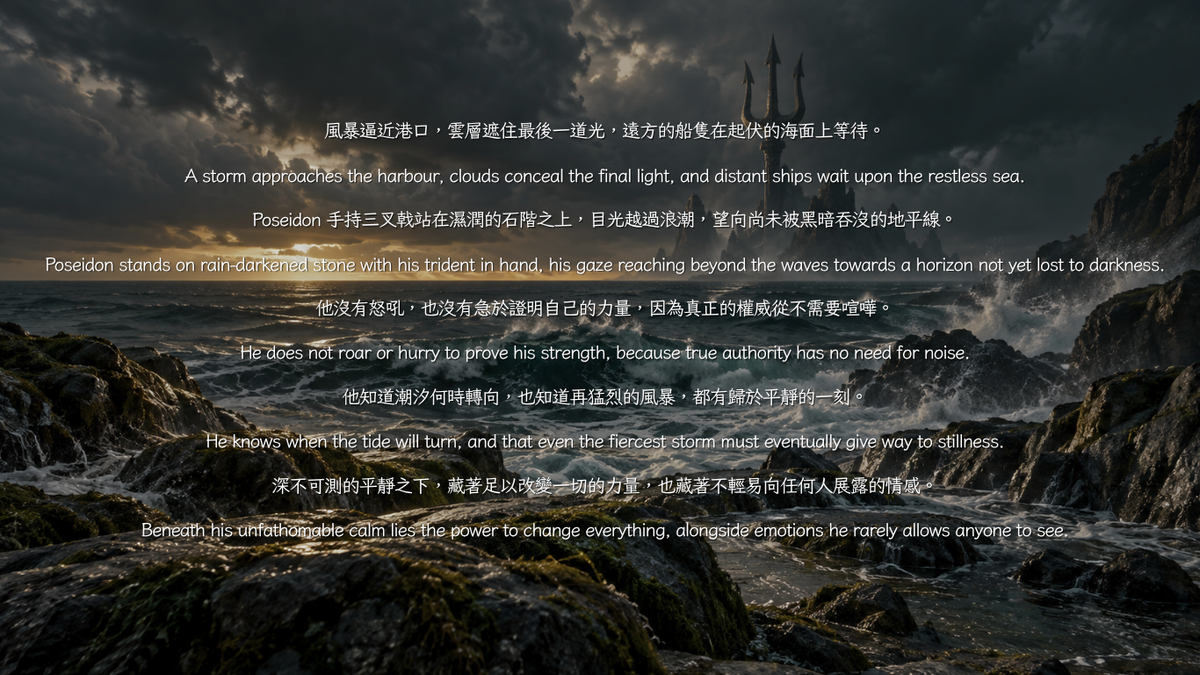 Poseidon 波賽頓｜沉默的掌控者