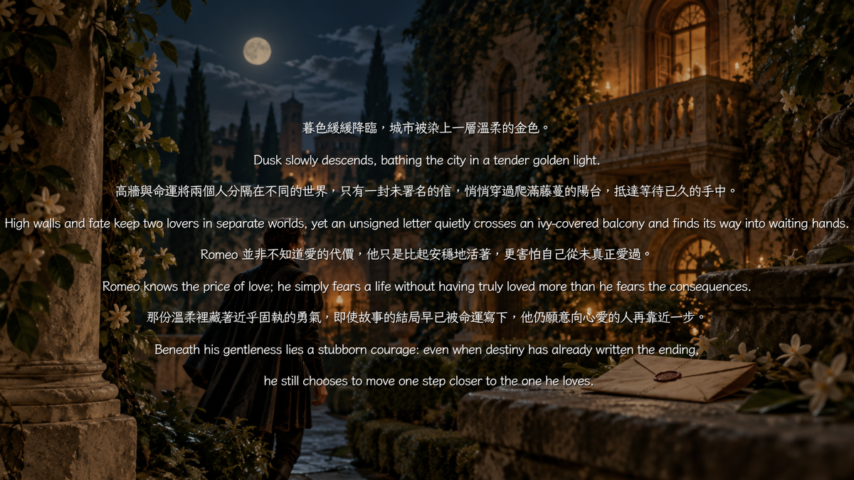 Romeo 羅密歐｜故事與香調