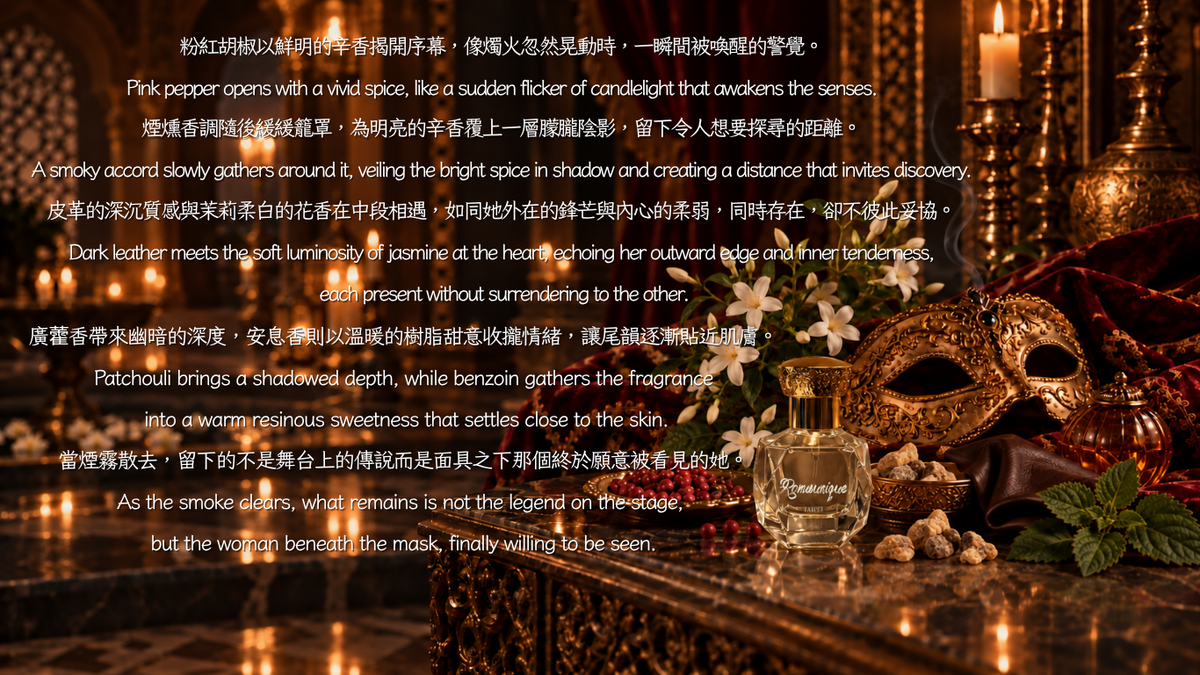 Salome 莎樂美｜香氣與尾韻